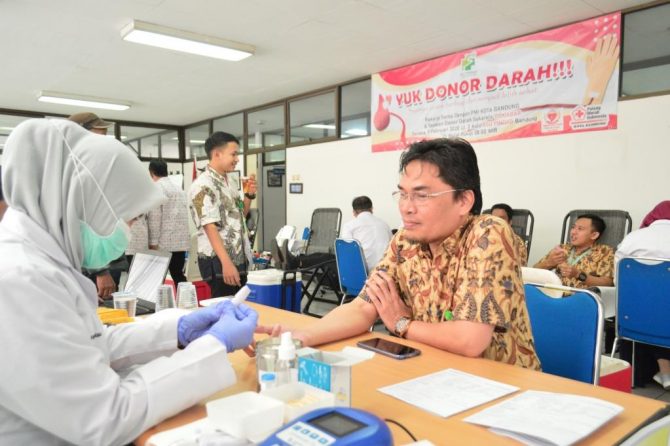 Terselenggaranya program “YUK DONOR DARAH” di RSU Pindad Bandung